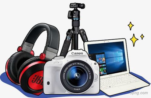 數(shù)碼產(chǎn)品電腦相機(jī)指耳機(jī)活動(dòng)png素材透明免摳圖片-產(chǎn)品實(shí)物
