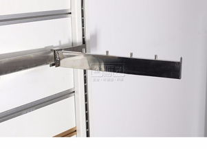 金順興五金 不銹鋼亮光上卡方管5釘正掛鉤桿帶擋片